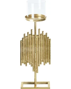 Portacandele NIAS Metallo 53 cm Oro