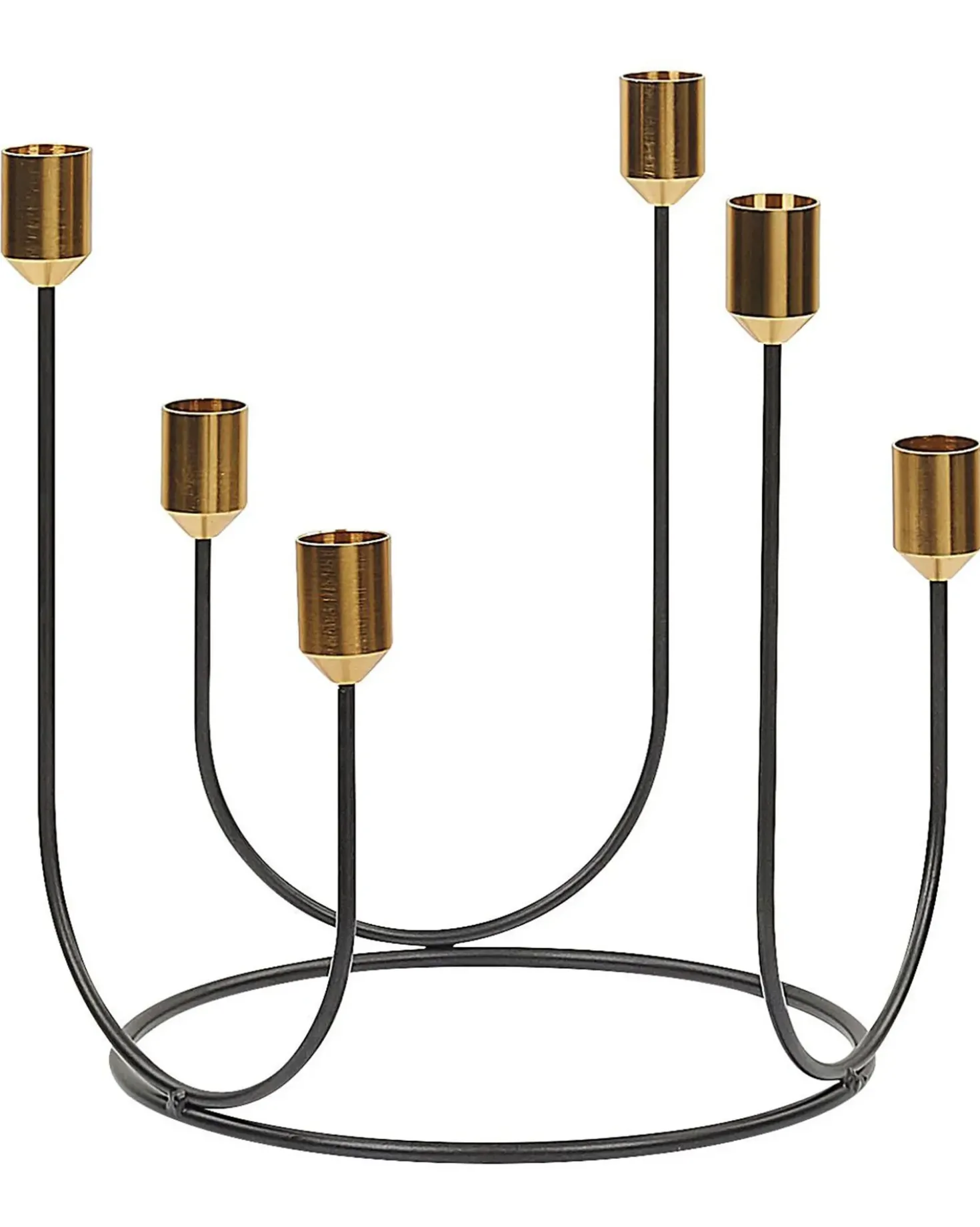 Portacandele PANAY Metallo 25 cm Nero