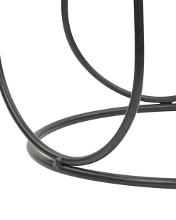 Portacandele PANAY Metallo 25 cm Nero
