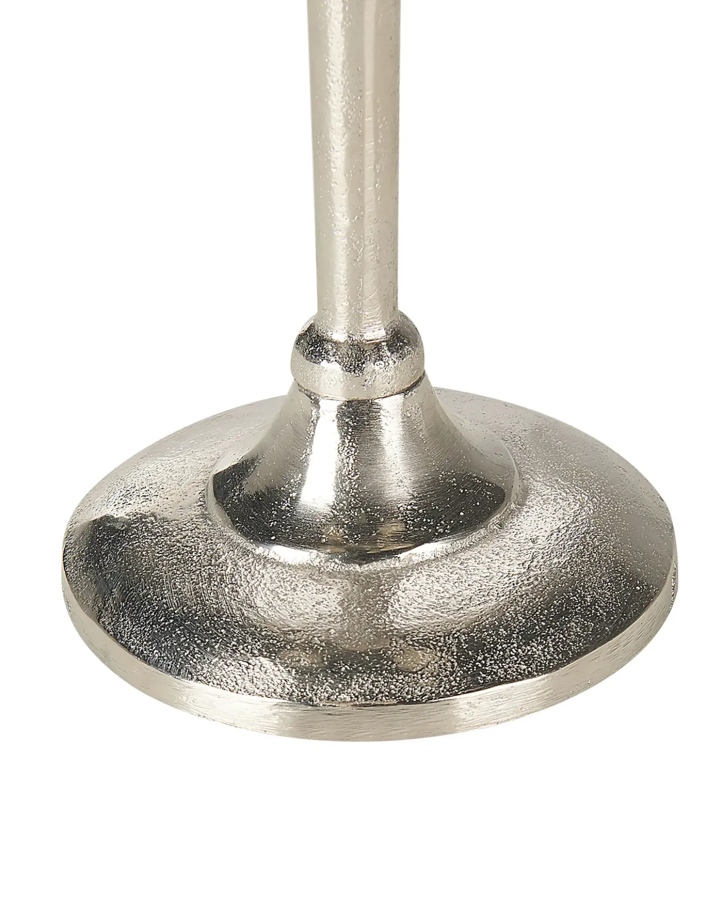 Portacandele PETRA Metallo 35 cm Argento
