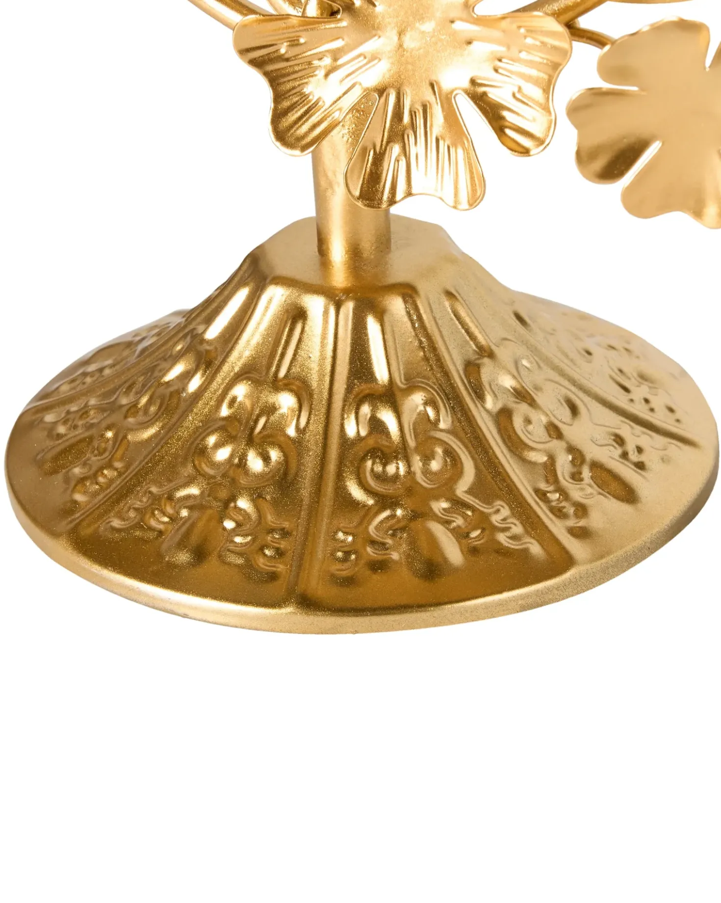 Portacandele RAMADA Metallo 25 cm Oro