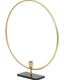 Portacandele SERAM Metallo 45 cm Oro