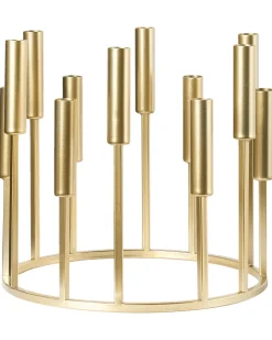 Portacandele TRAFARIA Metallo 26 cm Oro