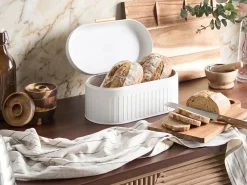 Portapane DOUCEUR Metallo Bianco