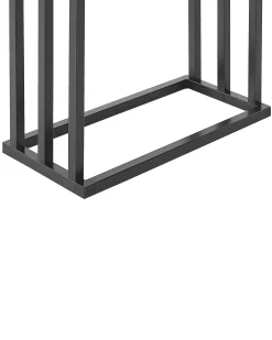 Portasciugamani da terra CHARRAS Metallo Nero
