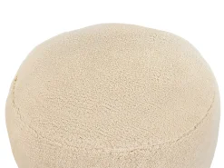 Pouf ADLANA Bouclé Beige