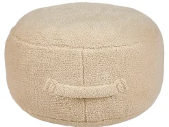 Pouf ADLANA Bouclé Beige
