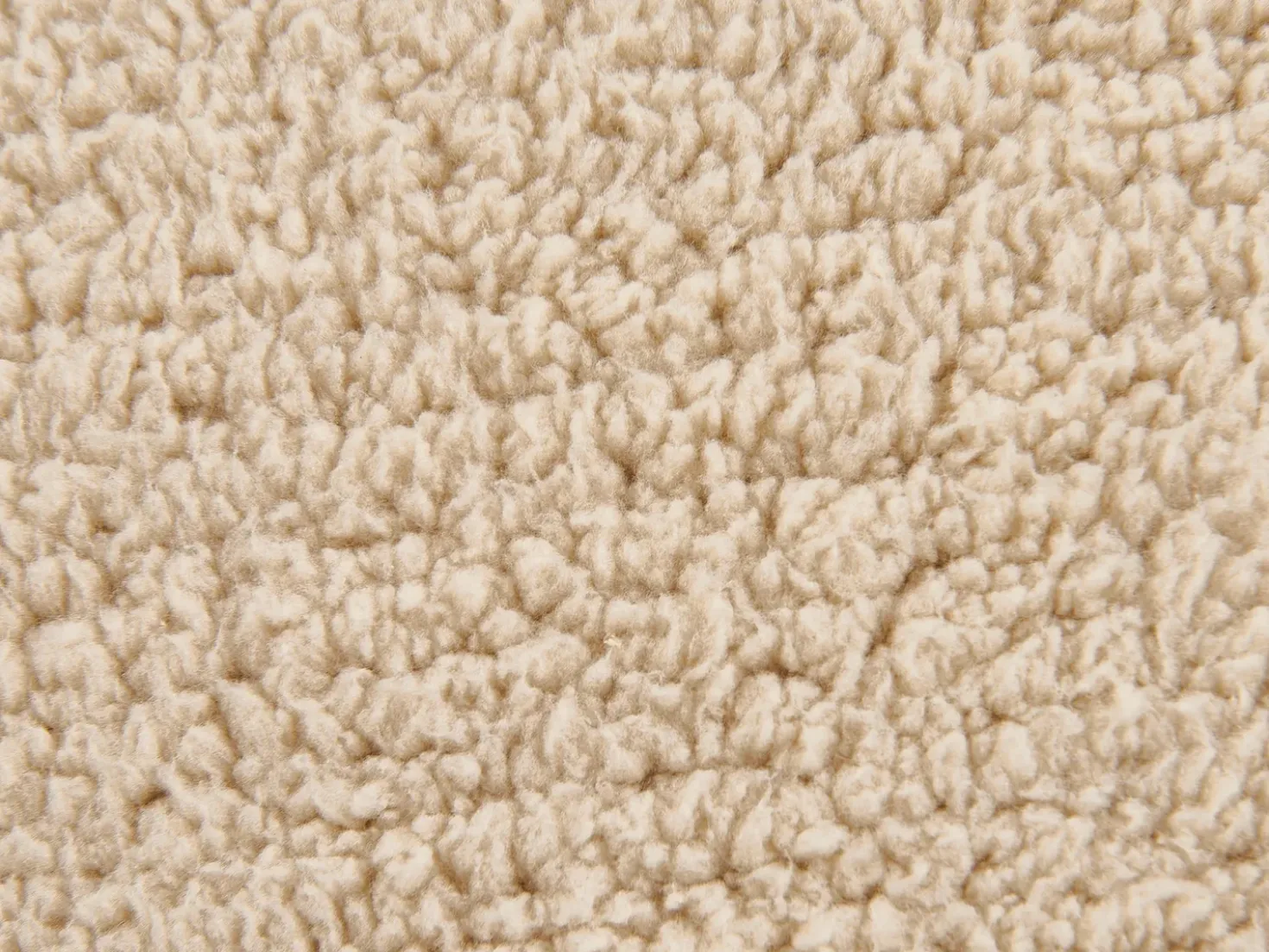 Pouf ADLANA Bouclé Beige
