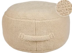 Pouf ADLANA Bouclé Beige