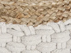 Pouf AIZA Cotone Bianco