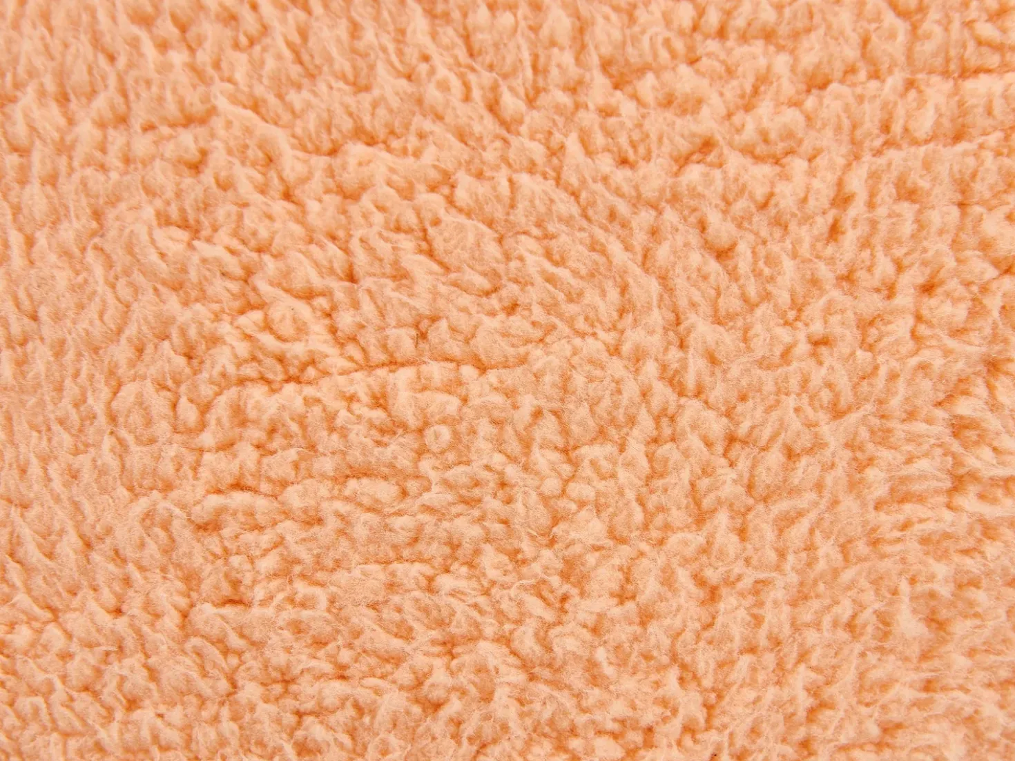 Pouf ALIPUR Bouclé Arancione