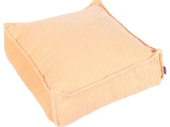 Pouf ALLOZAI Velluto Rosa pesca
