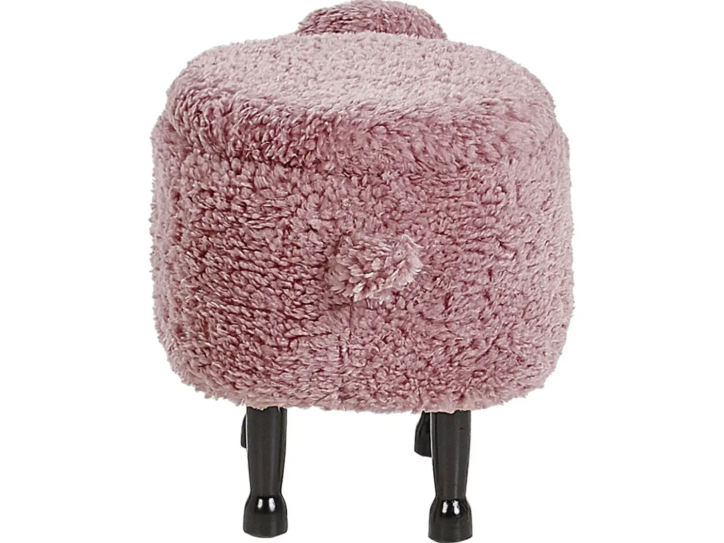 Pouf animaletto contenitore SHEEP Tessuto Rosa Pecora