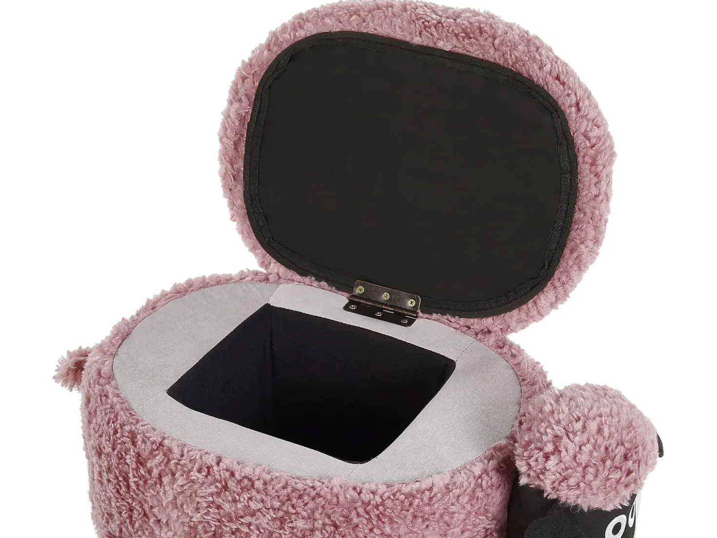 Pouf animaletto contenitore SHEEP Tessuto Rosa Pecora