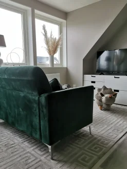 Pouf animaletto contenitore TRICERATOPS Tessuto Grigio chiaro Dinosauro