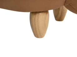 Pouf animaletto contenitore TRICERATOPS Tessuto Marrone Dinosauro