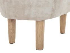 Pouf animaletto contenitore REINDEER Tessuto Beige Renna