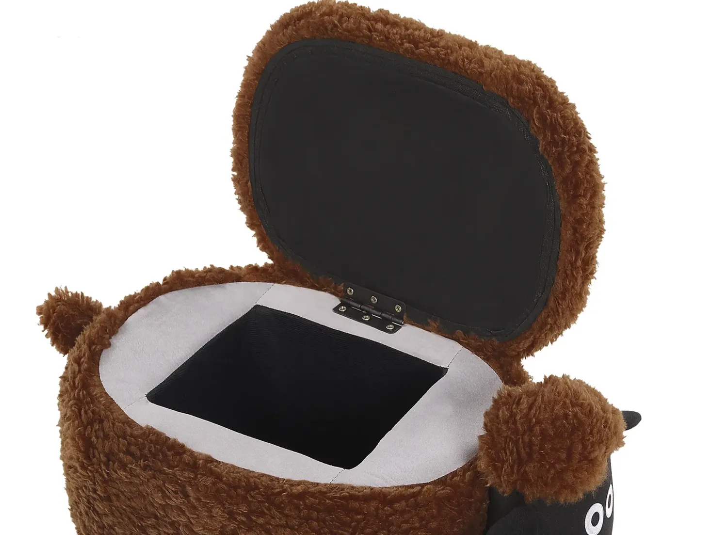 Pouf animaletto contenitore SHEEP Tessuto Marrone Pecora