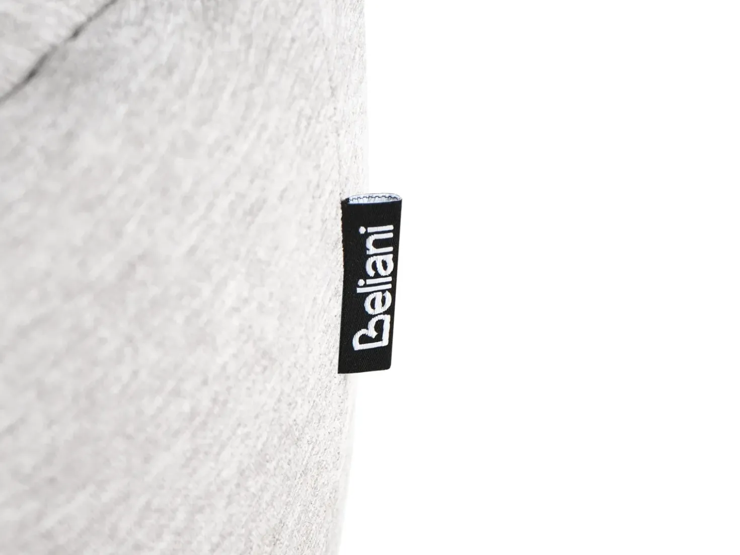 Pouf ARCHIE Lino sintetico Grigio