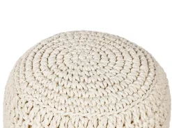 Pouf ARPATU Cotone Beige chiaro