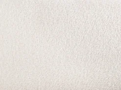 Pouf BAYARD Bouclé Bianco sporco