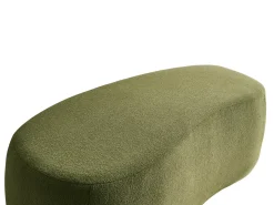 Pouf BAYARD Bouclé Verde