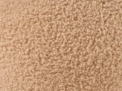 Pouf BEAUFORT Bouclé Marrone chiaro