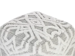 Pouf BHILWARA Cotone Grigio