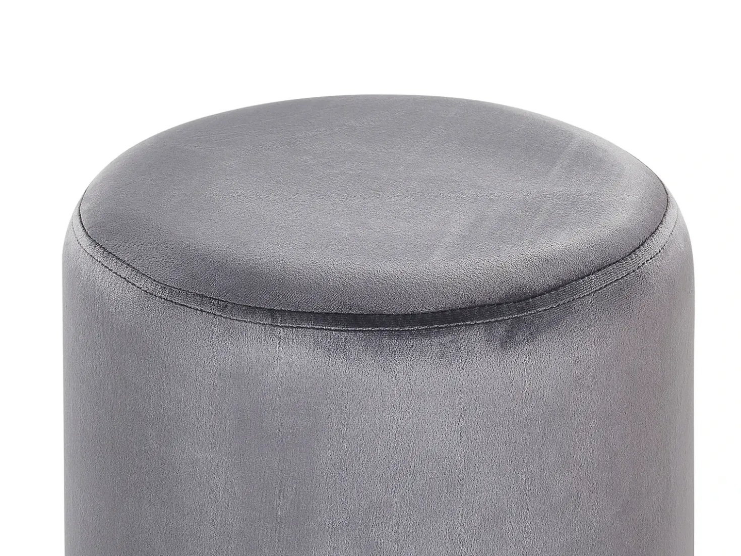 Pouf BRIGITTE Velluto Grigio