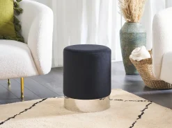 Pouf BRIGITTE Velluto Nero