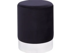 Pouf BRIGITTE Velluto Nero