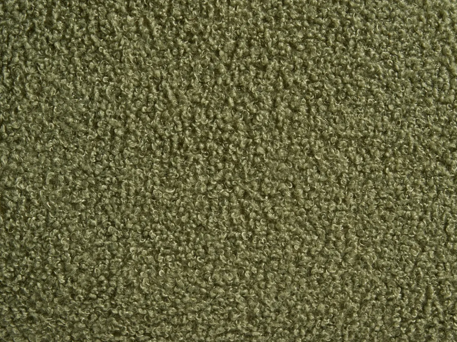 Pouf CALIENTE Bouclé Verde