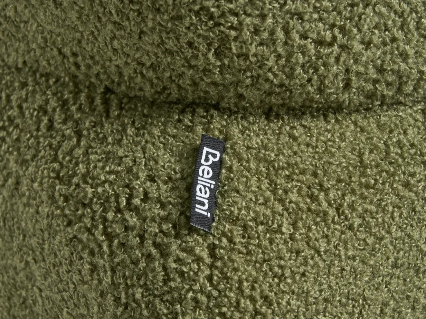 Pouf CALIENTE Bouclé Verde