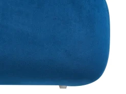 Pouf CALIENTE Velluto Blu marino