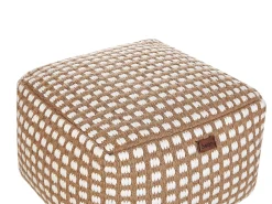 Pouf CHILAR Cotone Beige