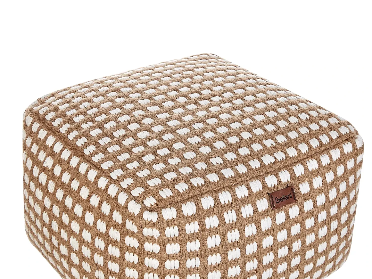 Pouf CHILAR Cotone Beige