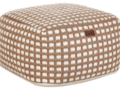 Pouf CHILAR Cotone Beige