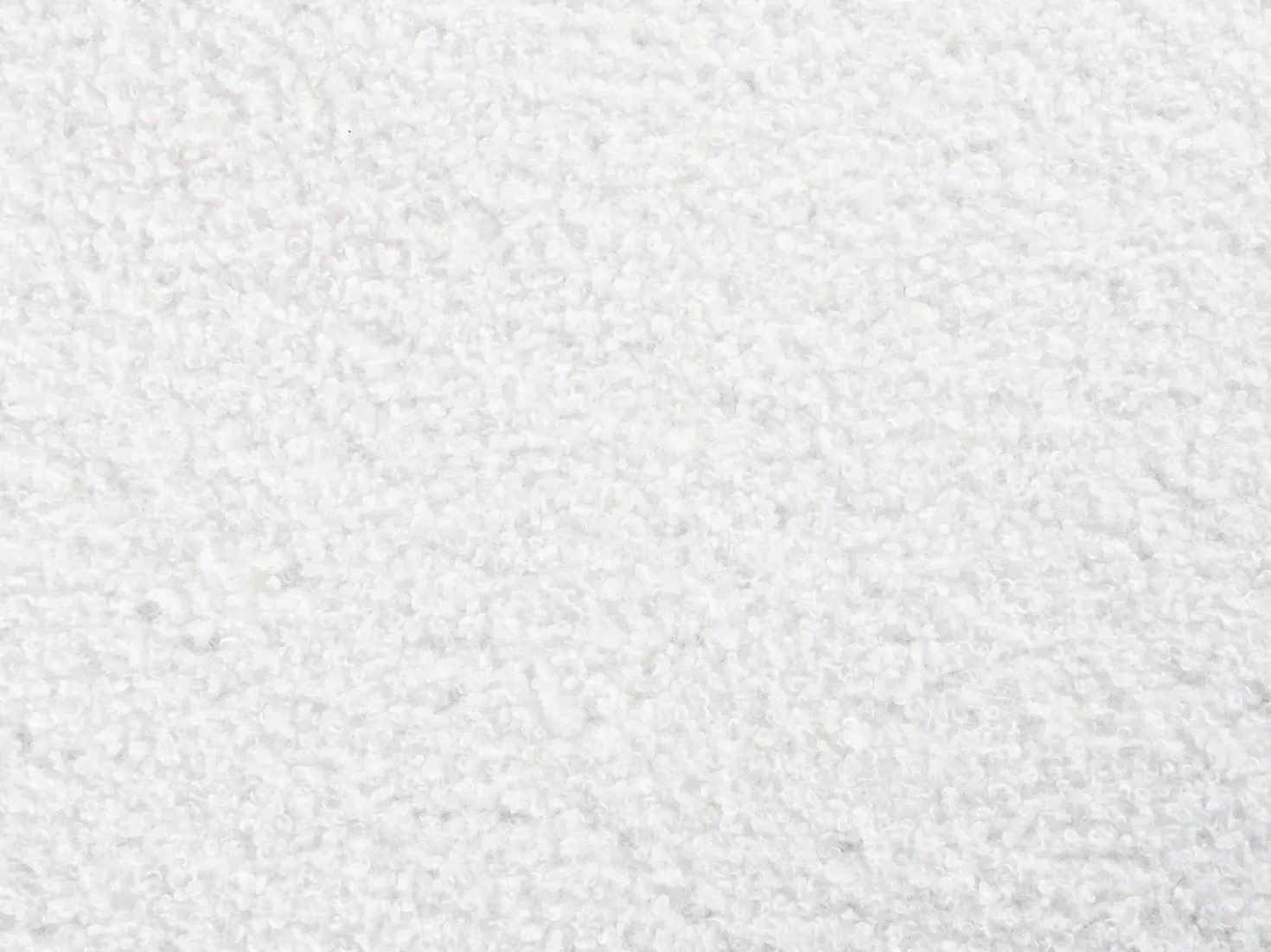 Pouf CHILLY Bouclé Bianco sporco