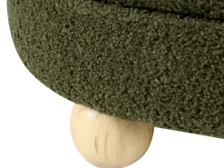 Pouf CHILLY Bouclé Verde