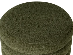 Pouf CHILLY Bouclé Verde