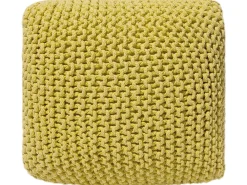 Pouf CONRAD Cotone Giallo