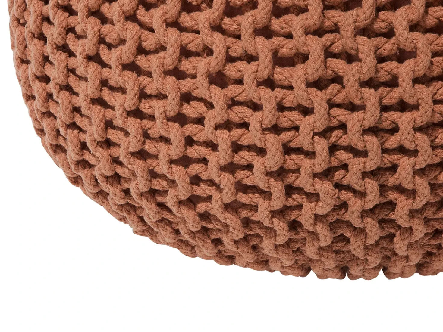 Pouf CONRAD Cotone Rame