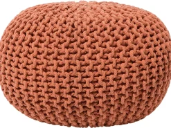 Pouf CONRAD Cotone Rame