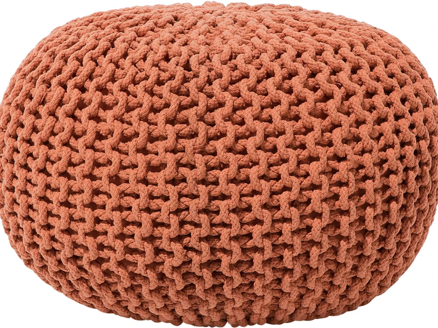 Pouf CONRAD Cotone Rame