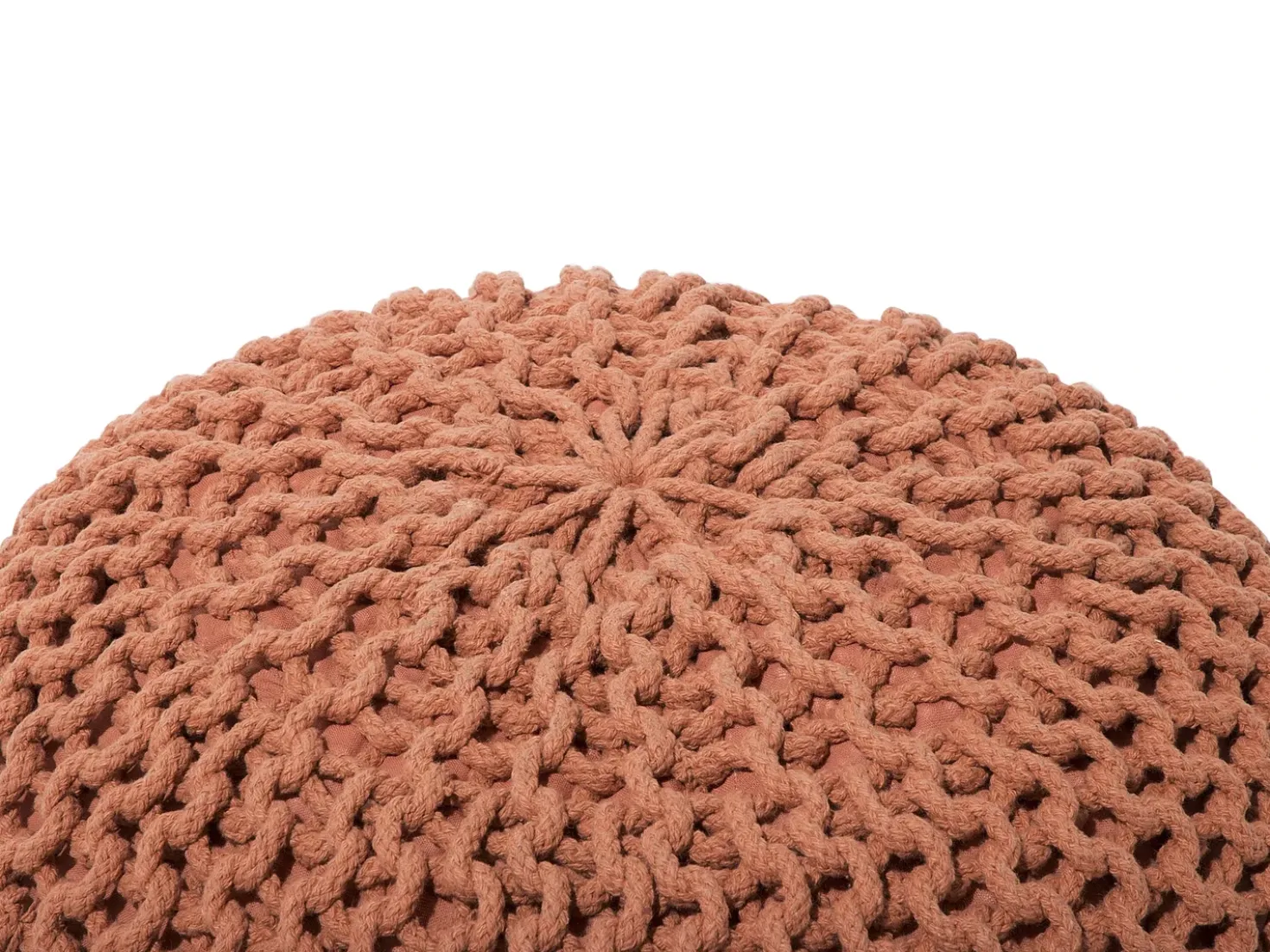 Pouf CONRAD Cotone Rame
