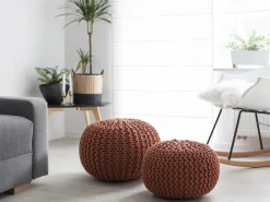 Pouf CONRAD Cotone Rame