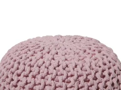 Pouf CONRAD Cotone Rosa