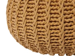 Pouf CONRAD Cotone Senape
