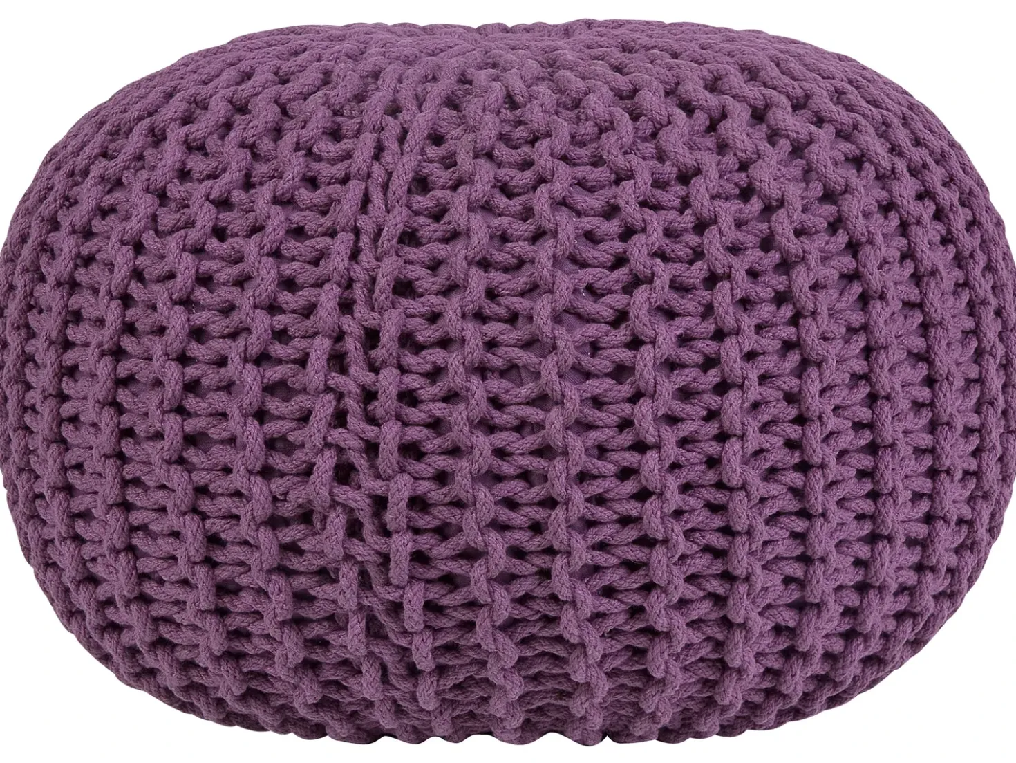 Pouf CONRAD Cotone Viola