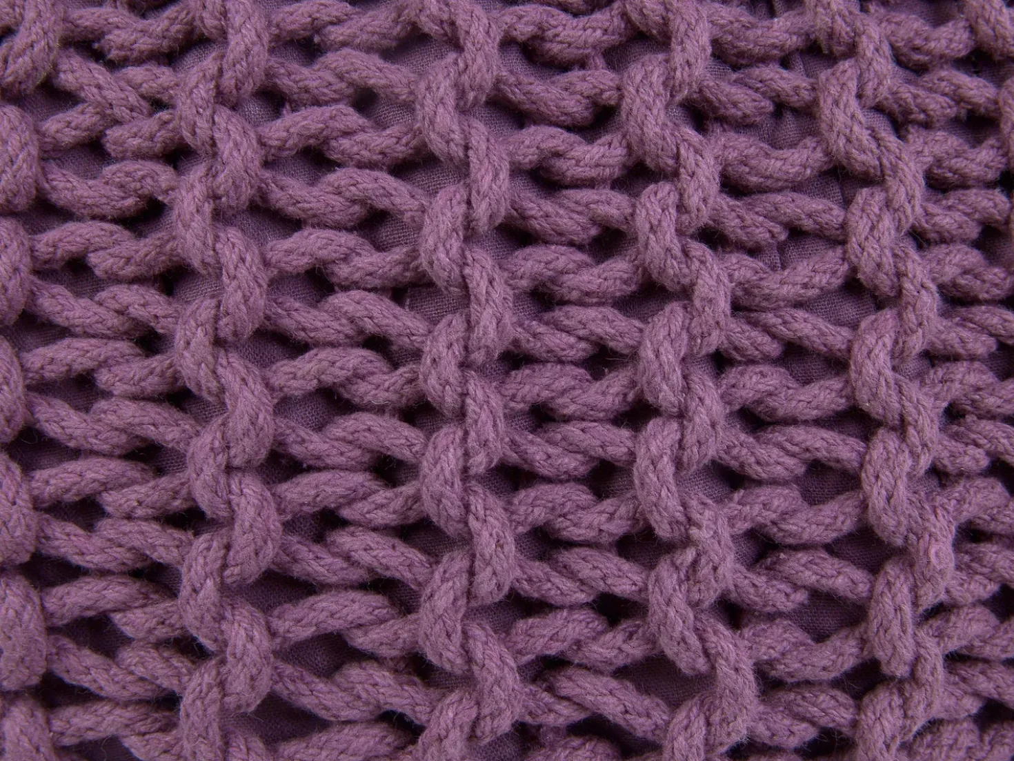 Pouf CONRAD Cotone Viola